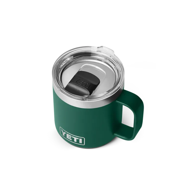 Yeti Rambler 10oz Stackable Mug black forrest green (295ml)