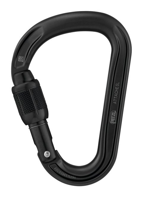 Hovedbilde Petzl Attache Screw-Lock black