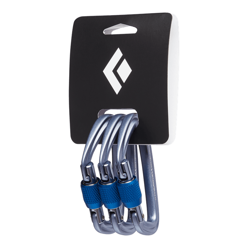 Black Diamond Hotforge Screwgate 3-Pack gray