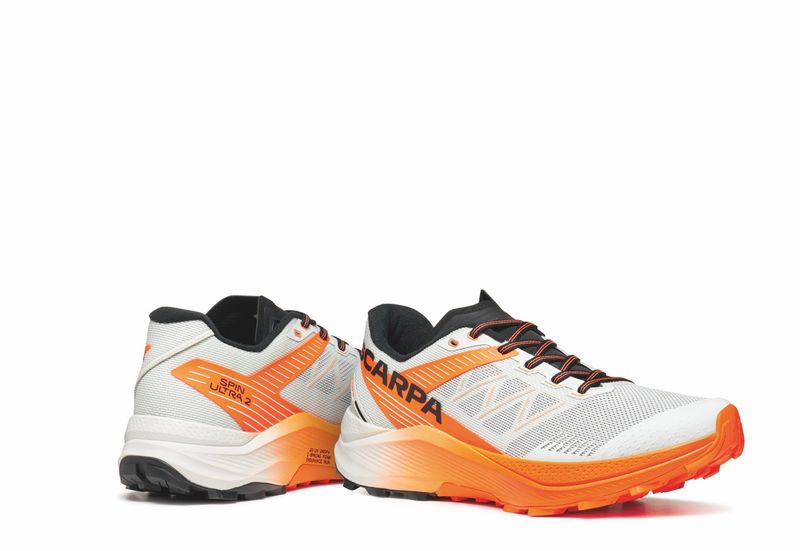 Scarpa Spin Ultra 2 ice-orange fluo