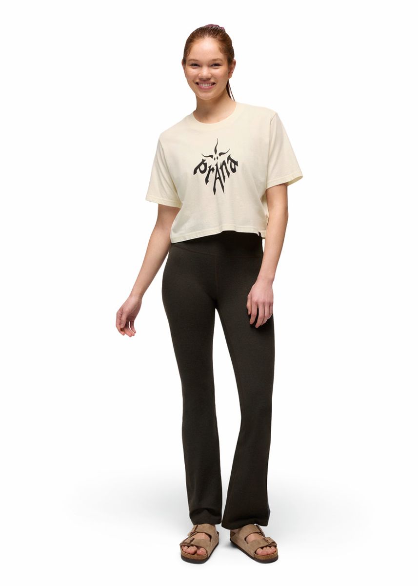 PrAna W's Heritage Graphic Crop Tee canvas