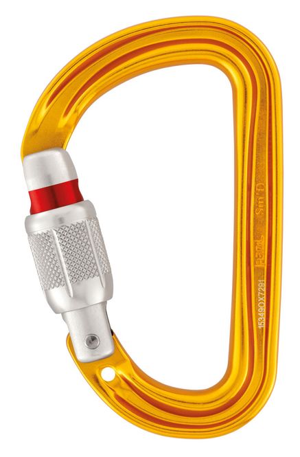 Hovedbilde Petzl Sm'D Screw-Lock yellow