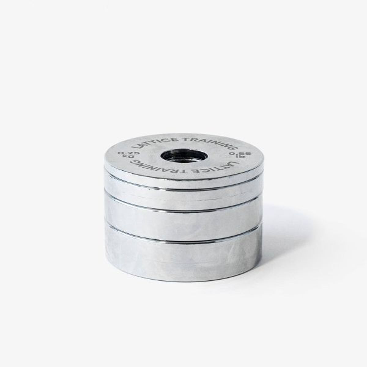 Lattice Fractional Weight Plates silver