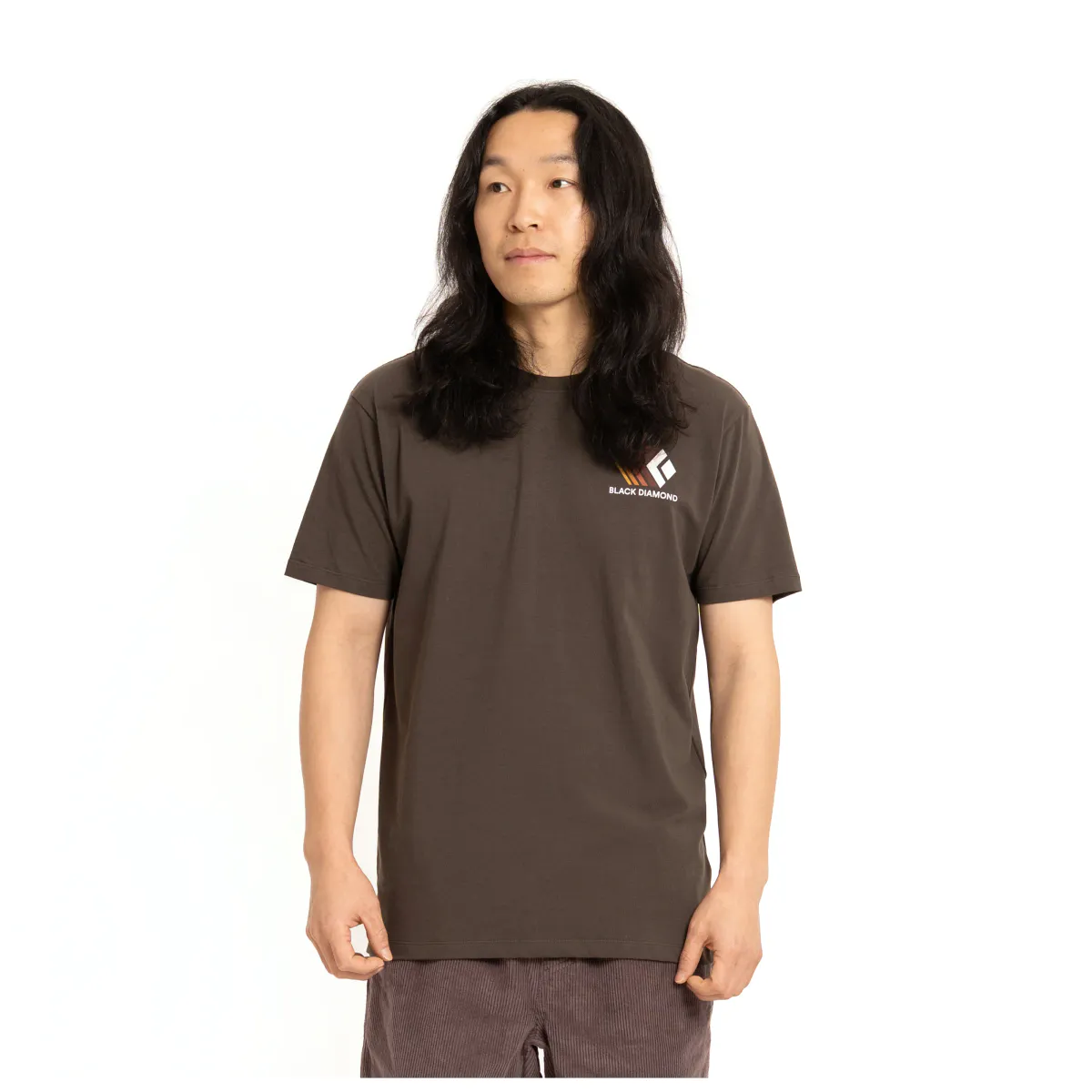 Black Diamond M Faded SS Tee basalt