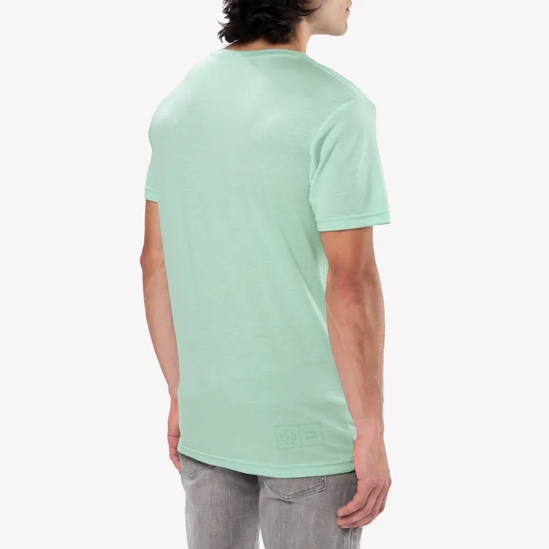 So iLL Stacked Logo Tee seafoam