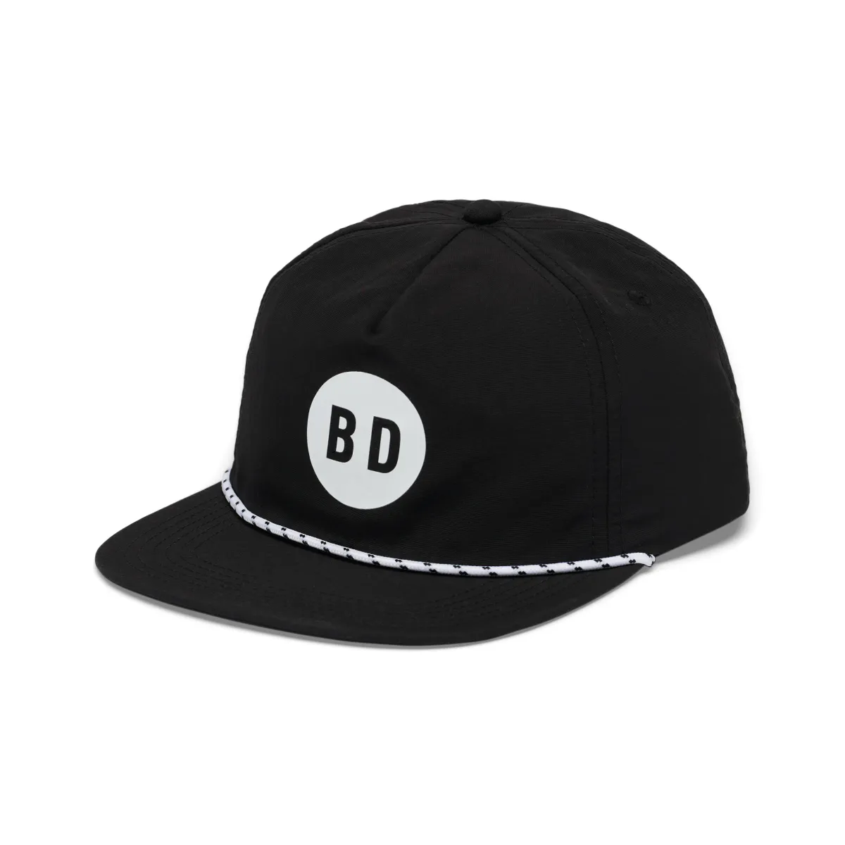 Black Diamond Synthetic Rope Hat black-white BD circle
