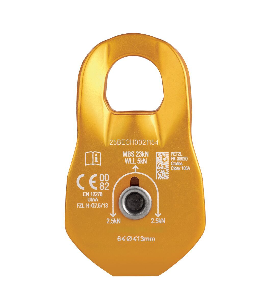 Petzl Fixe Pulley orange