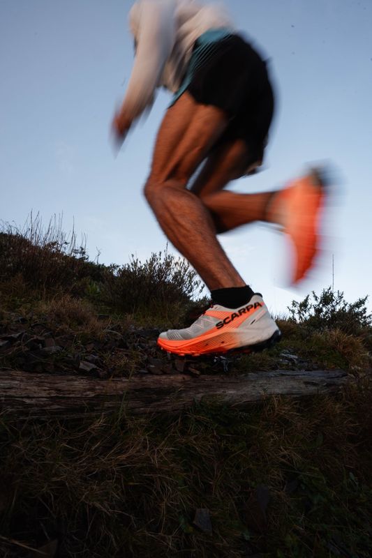 Scarpa Spin Ultra 2 ice-orange fluo