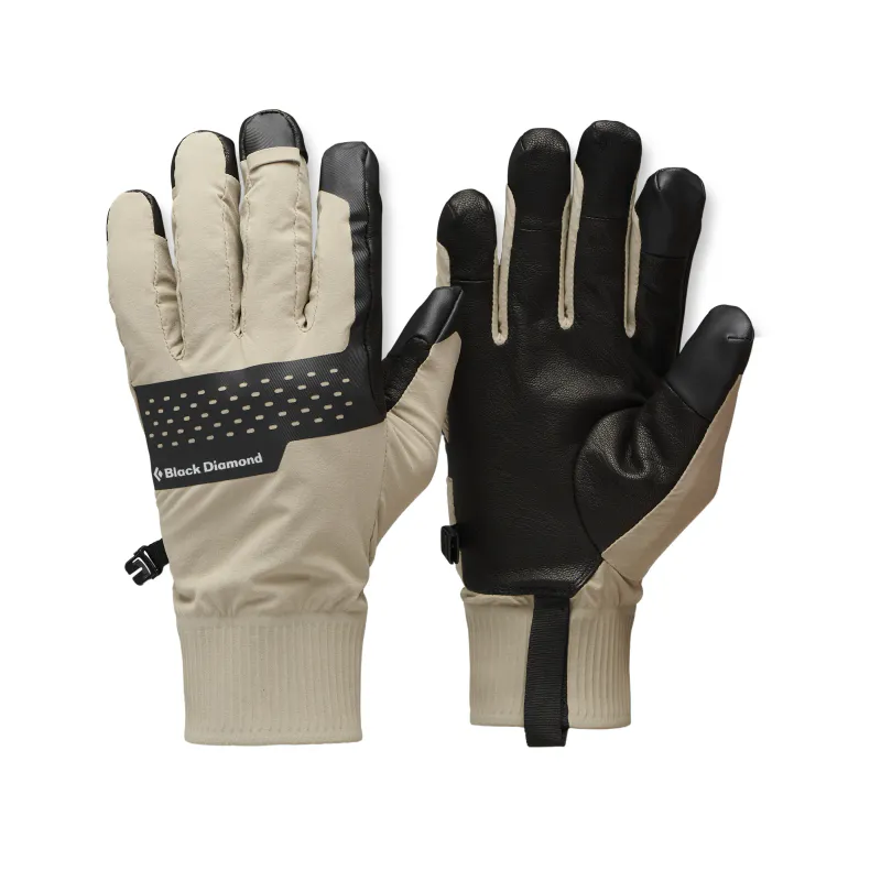 Black Diamond Alpine Softshell Gloves moonstone