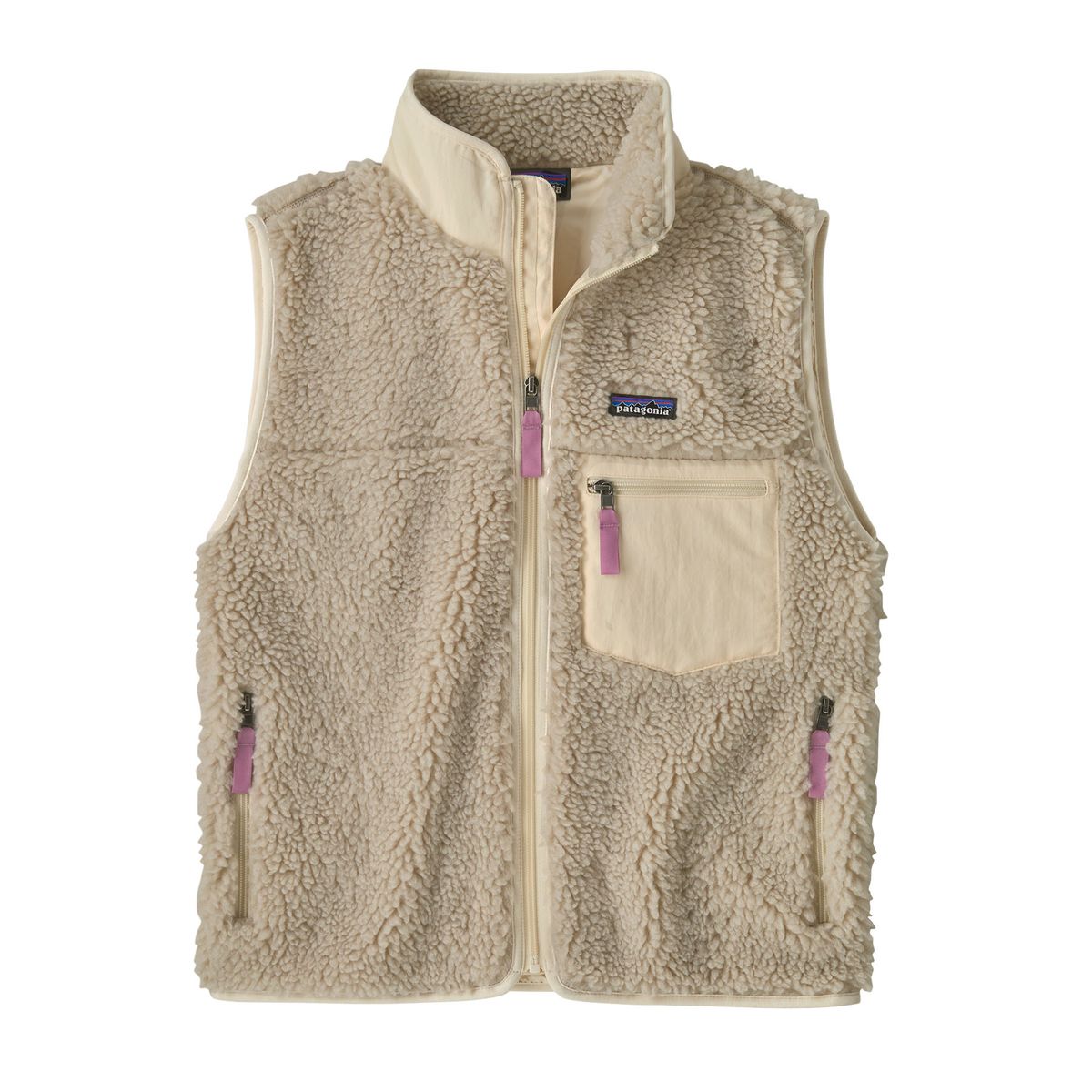 Patagonia Classic Retro-X Vest W's natural w/light violet