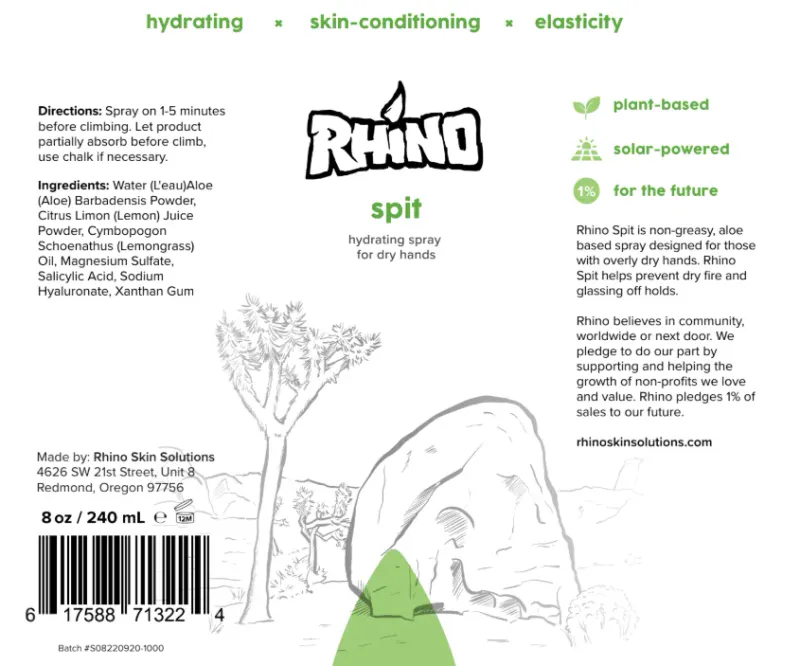 Rhino Skin Hydrate (SPIT) 8 oz