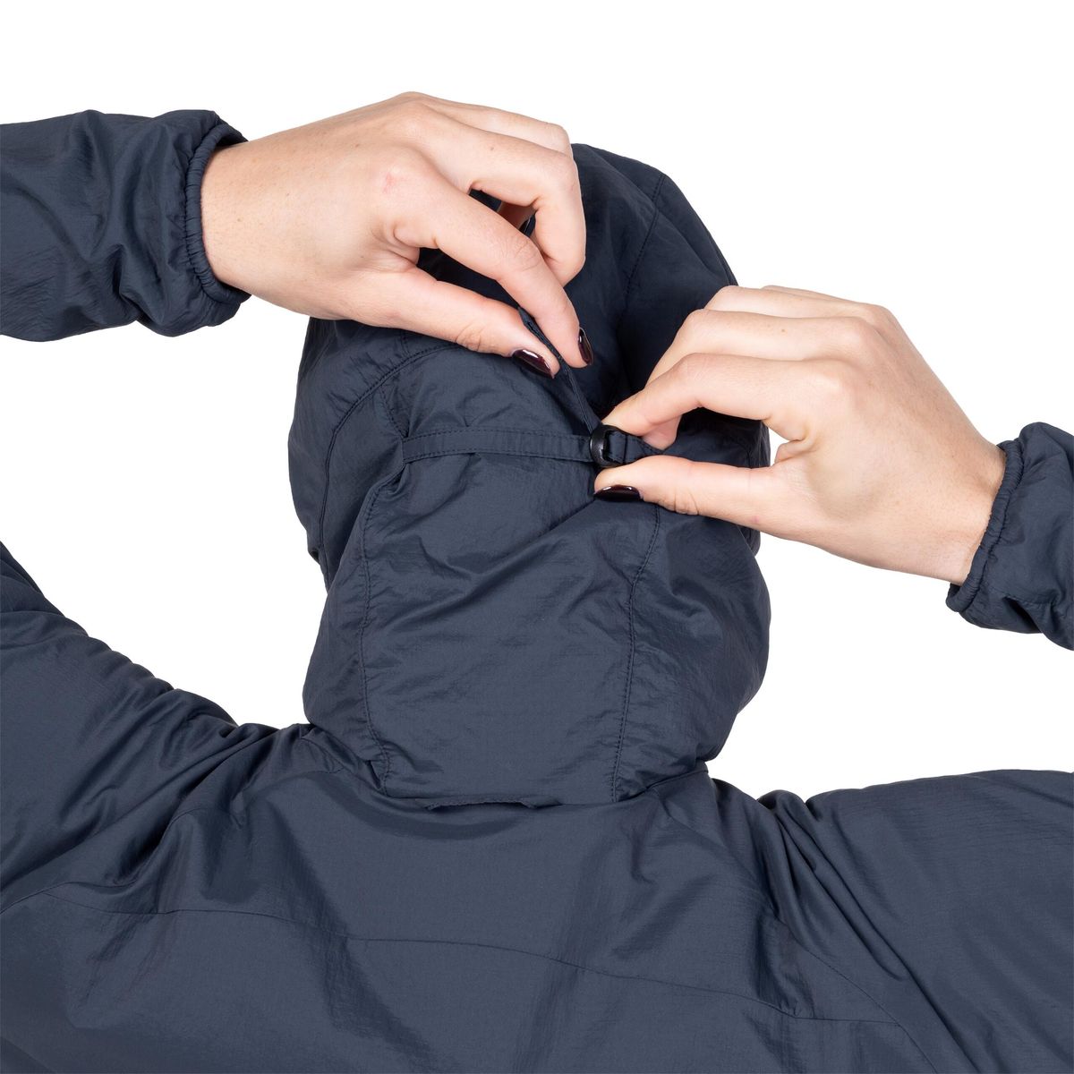 Mountain Equipment Aerotherm Hooded Jacket W's blue nights