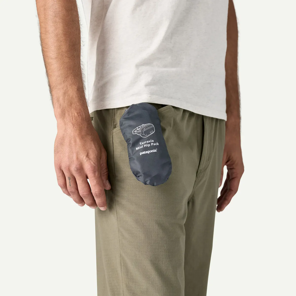 Patagonia Terravia Mini Hip Pack patchwork: noble grey