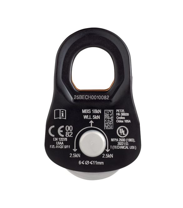 Hovedbilde Petzl Rescue S Pulley yellow