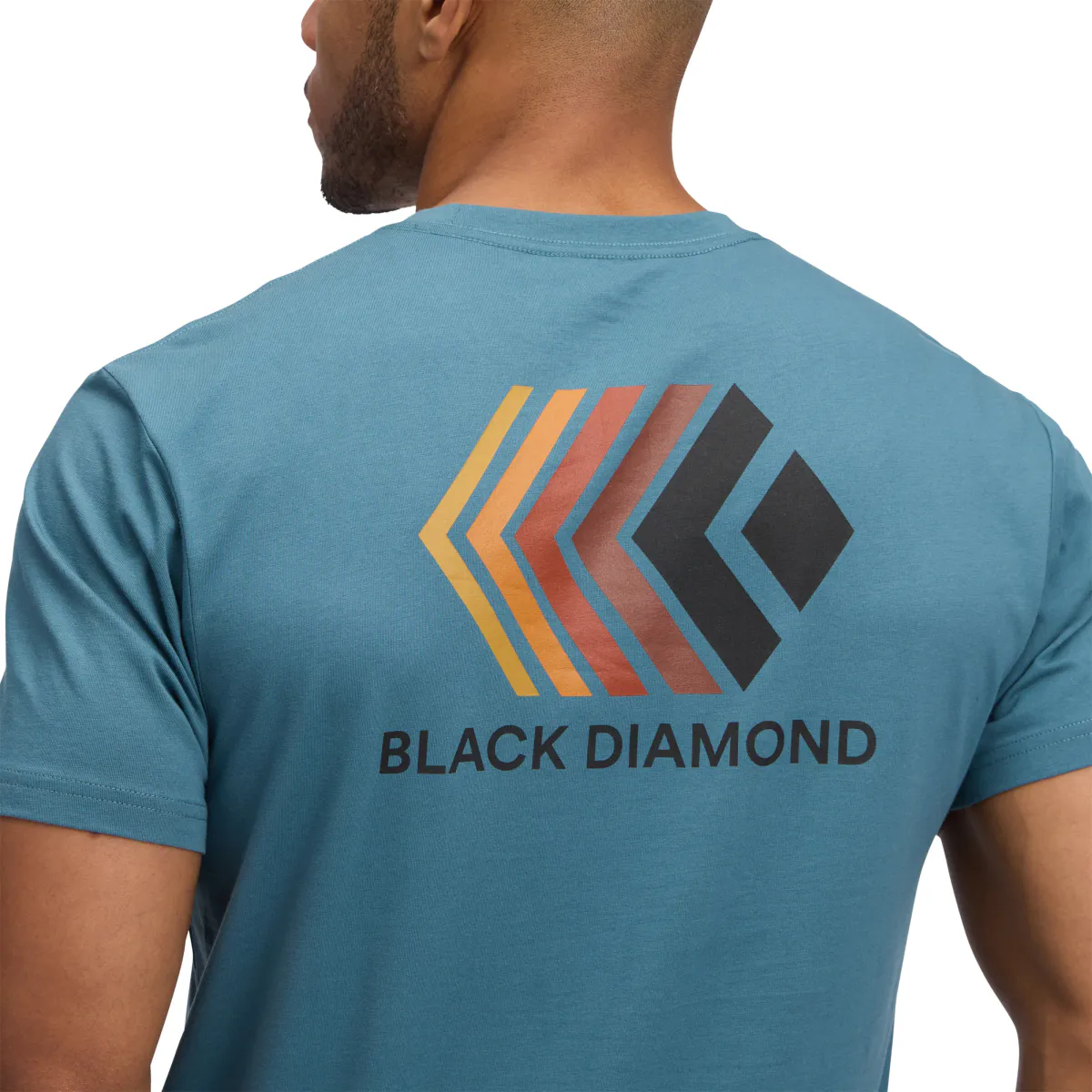 Black Diamond Faded Short Sleeve Tee M's creek blue