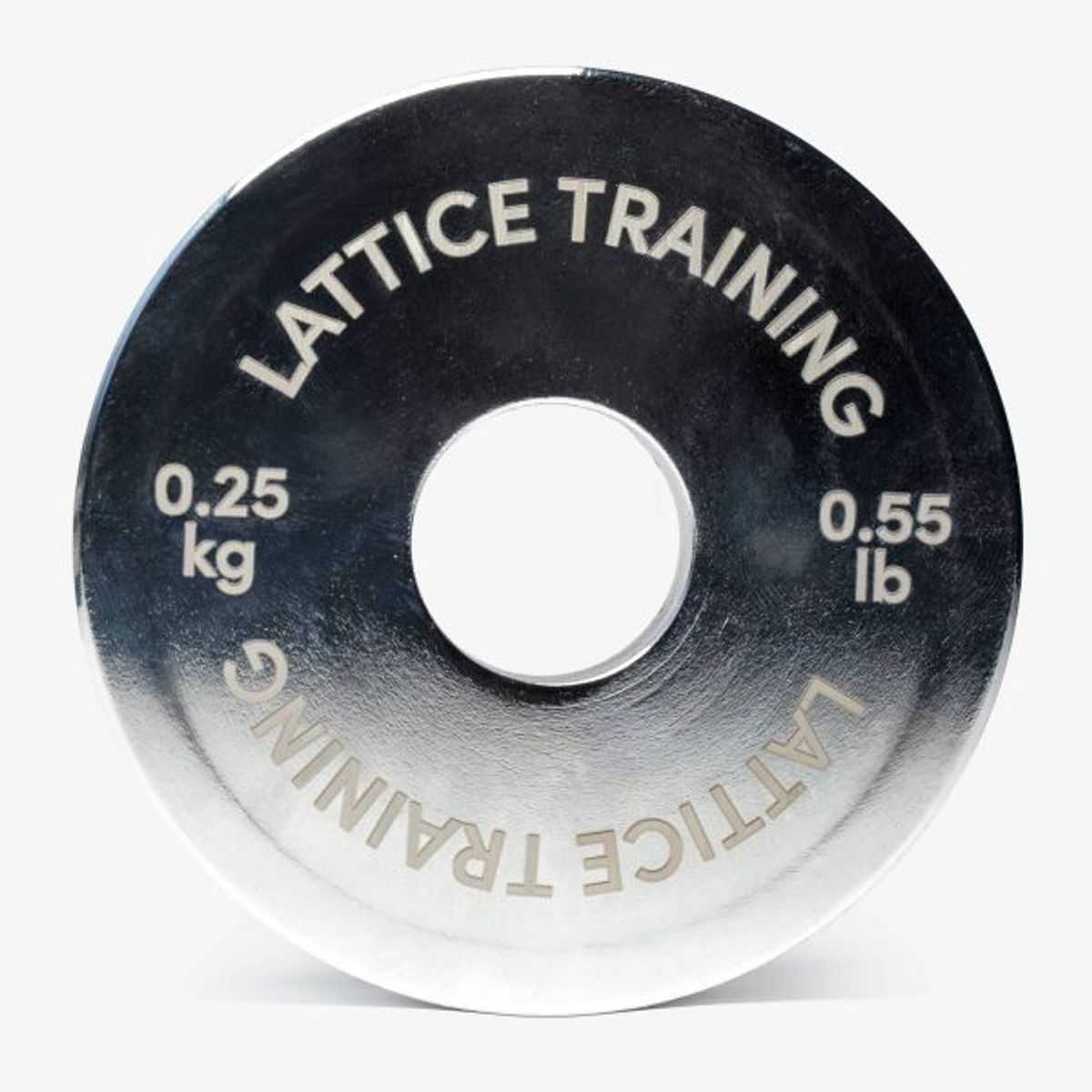 Lattice Fractional Weight Plates silver