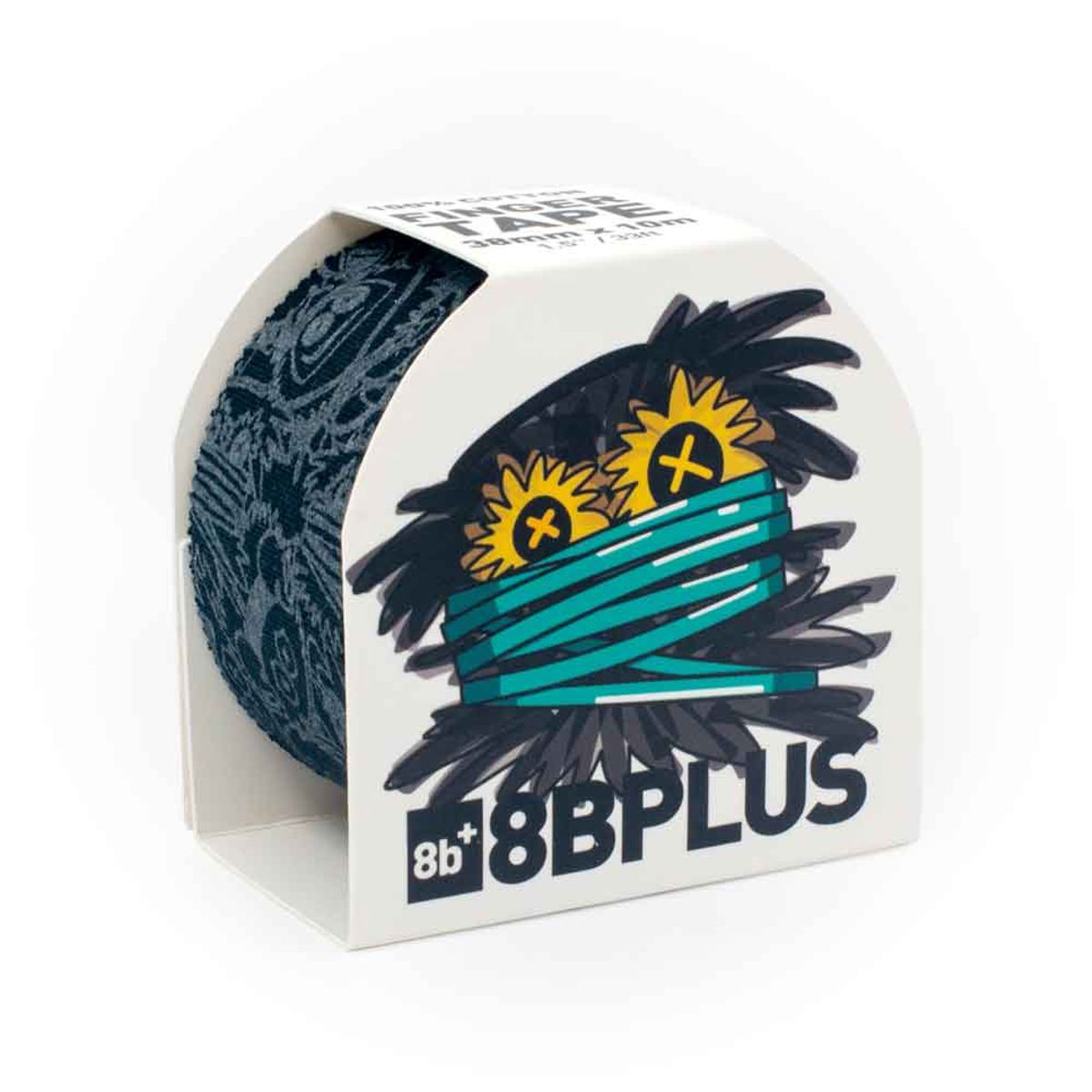 8BPLUS Finger Tape Alex 38mm x 10m Box black
