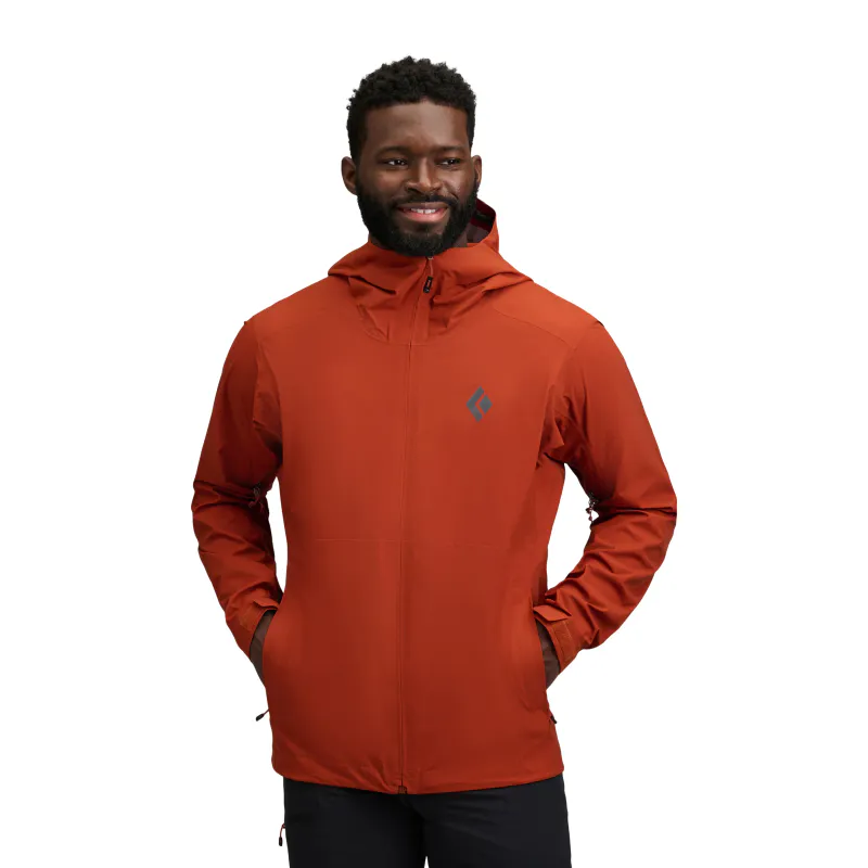 Black Diamond Strataline Stretch Shell M's burnt sienna