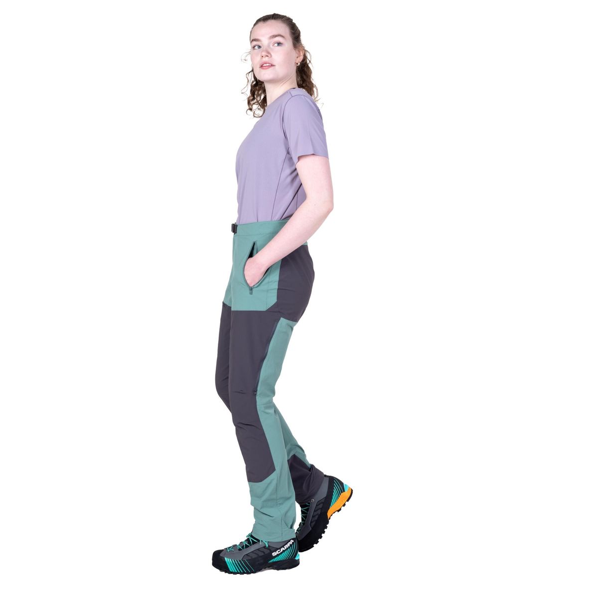 Mountain Equipment Chamois Alpine Pant W's sea pine/Anvil grey
