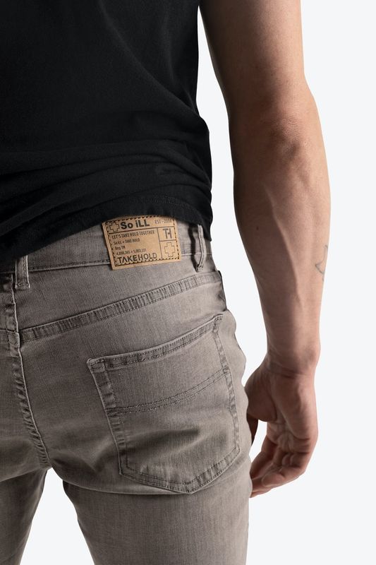 So iLL Men's Jeans grey