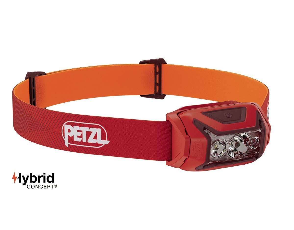 Petzl Actik® hodelykt red