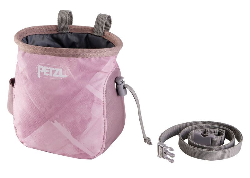 Petzl Saka Chalk Bag rose