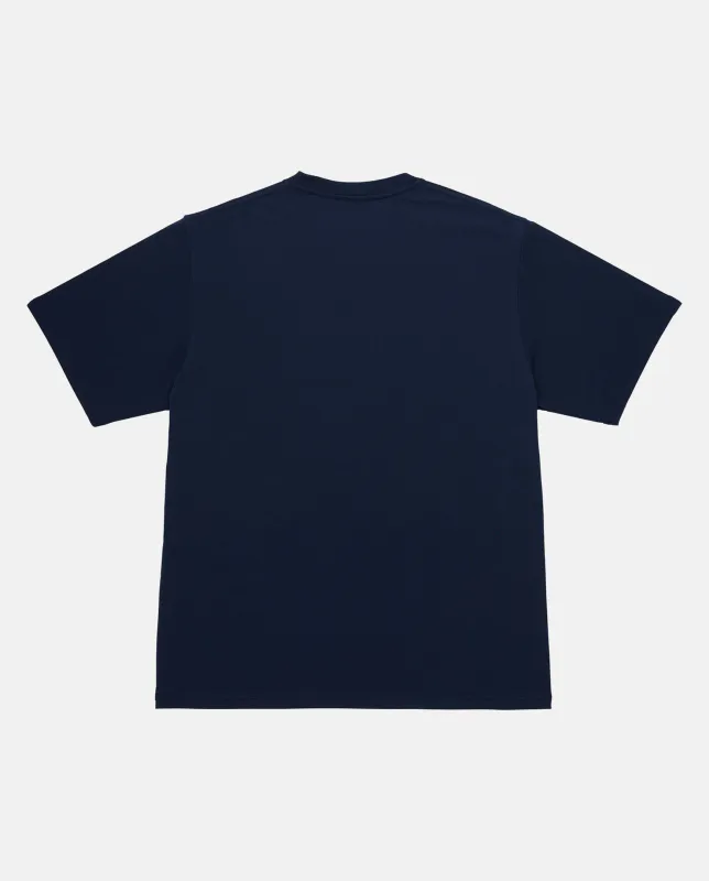 Gramicci One point Logo Tee navy