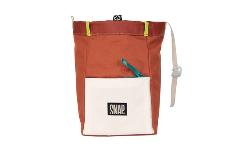 Snap Big Chalk Bag Fleece sandstone & chalk