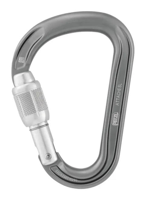 Hovedbilde Petzl Attache Screw-Lock gray
