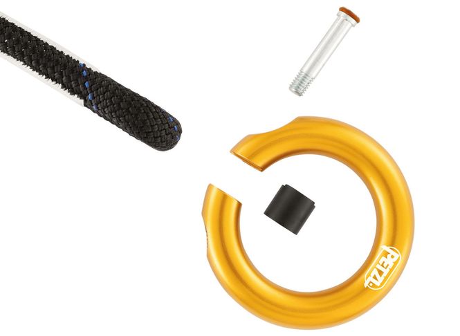 Hovedbilde Petzl Ring Open yellow