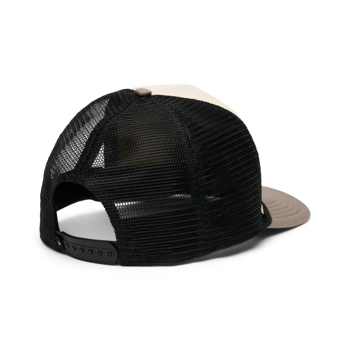 Black Diamond Flat Bill Trucker chalk-pine smoke-iron red wavy BD