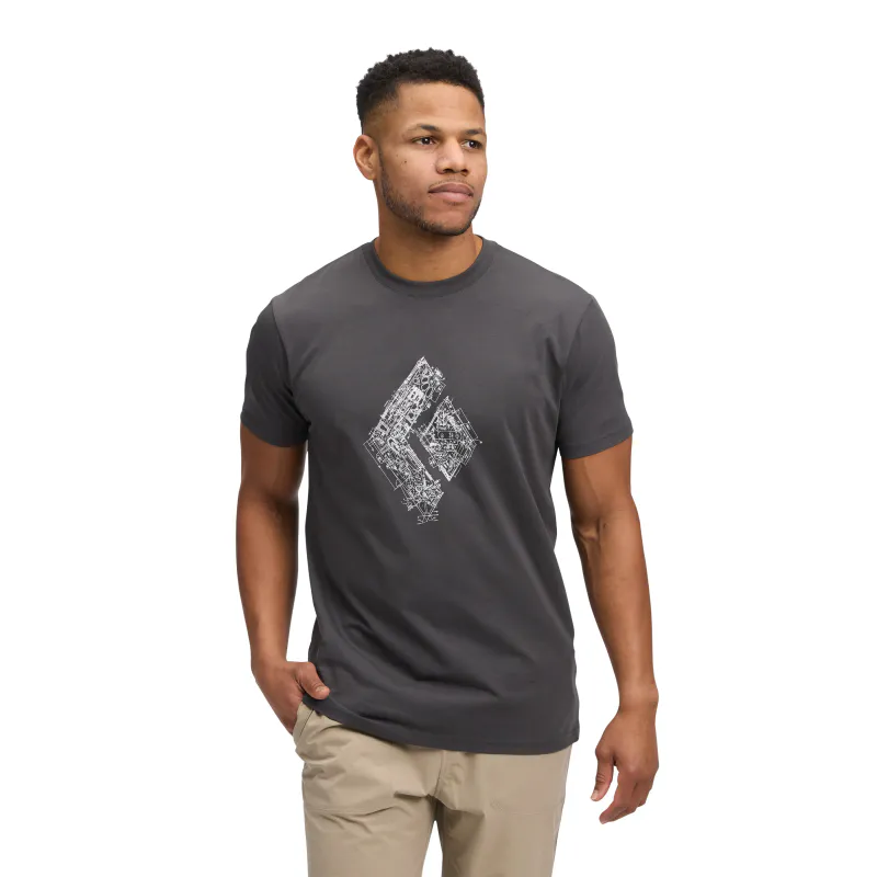 Black Diamond Engineered Diamond Tee M's anthracite