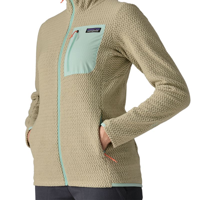 Patagonia R1 Air Full-Zip Hoody W's weathered stone