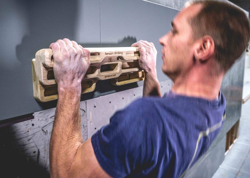 Tension Grindstone Hangboard