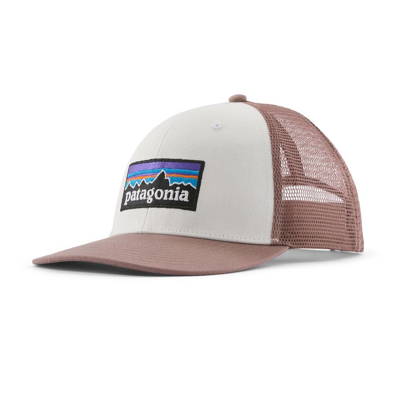 P-6 Logo Trucker Hat birch white