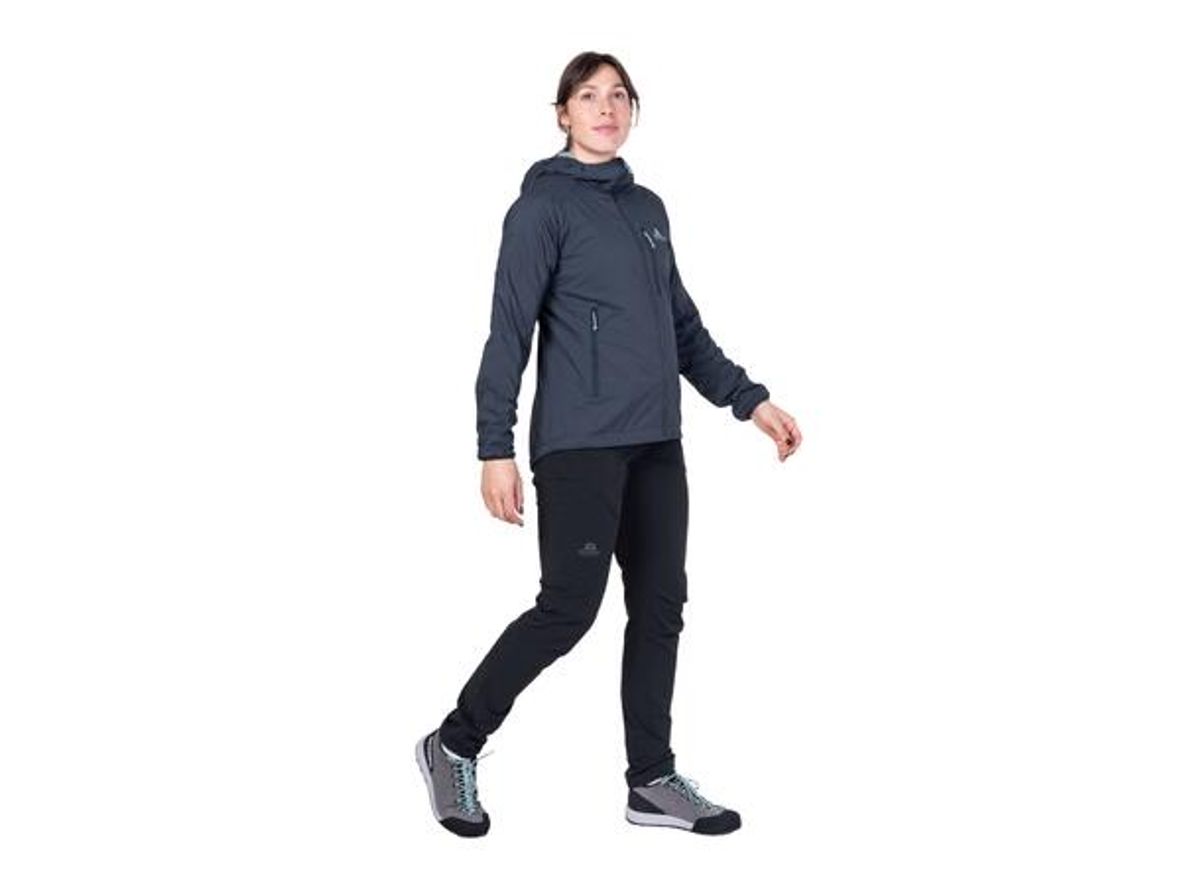 Mountain Equipment Aerotherm Hooded Jacket W's blue nights