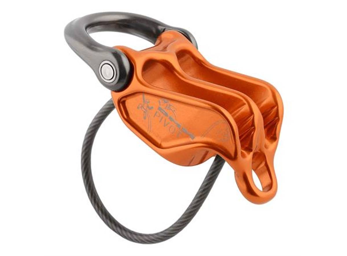 DMM Pivot Belay Device orange