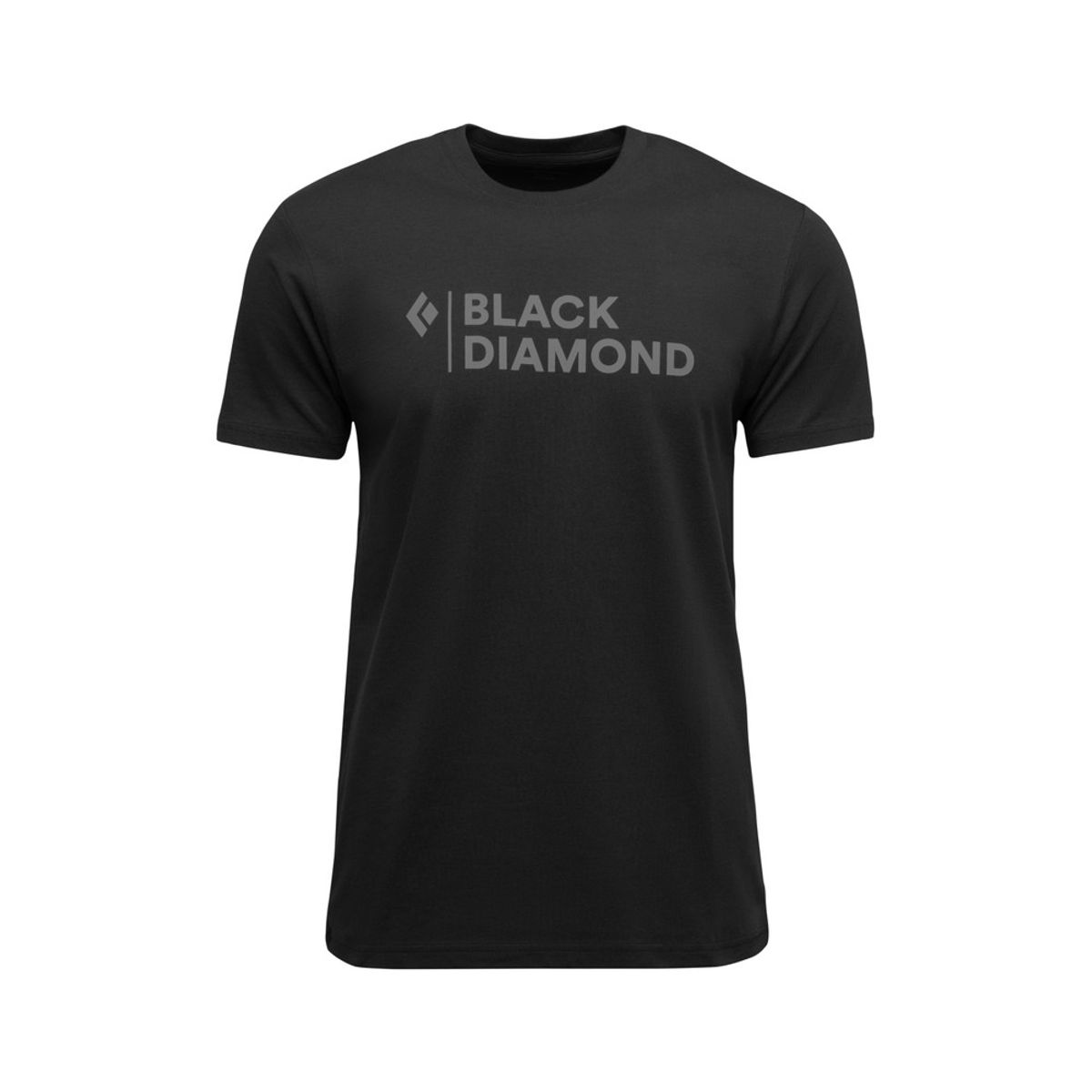Black Diamond Men's Mini Stacked Short Sleeve Tee black