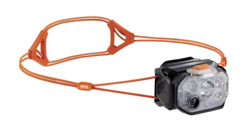 Petzl Swift® RL black/orange (1200 lumen)