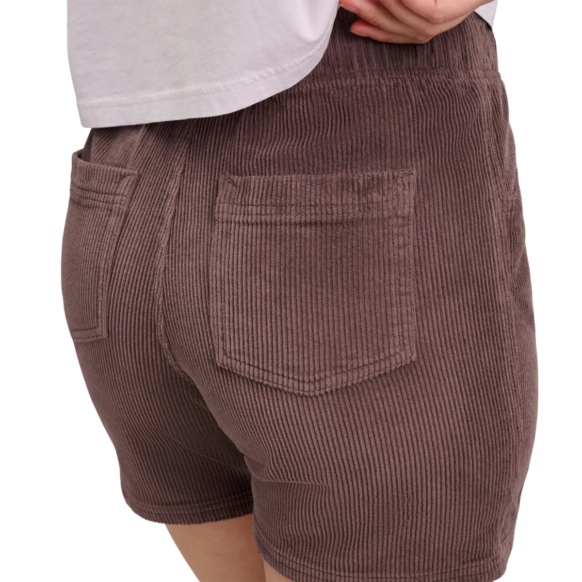 Black Diamond Women's Dirtbag Corduroy Shorts dark mauve