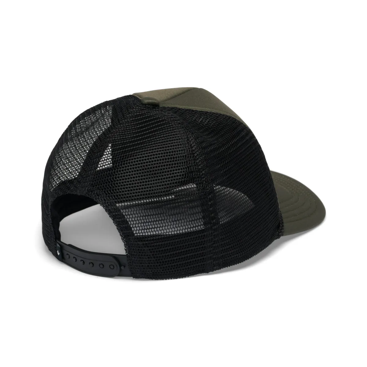 Black Diamond Flat Bill Trucker Hat tundra black
